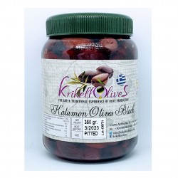 Kalamata olives pitted - 350gr - Krikellos Olives