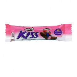 Kiss chocolate bar with strawberry - 27,5gr - Pavlidis