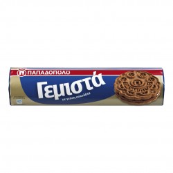 Sandwich Biscuits with Chocolate Cream "Gemista" - 200gr - Papadopoulou