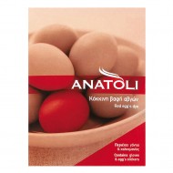 Tintura per uova di colore rosso, per 40 uove - 3gr - Anatoli