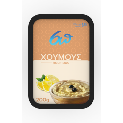 Greek Hummus Salad - 200gr - 6p-foods