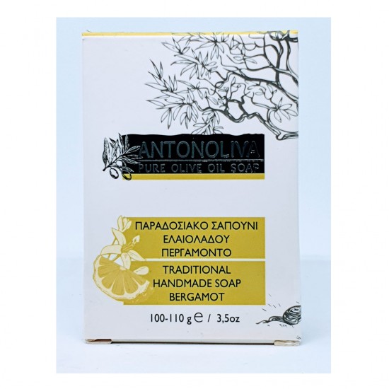 Pure soap with olive oil - Bergamot - 100gr - Antonoliva