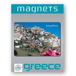 Fridge magnet "KARPATHOS" 7,5Χ5,5cm - ATP