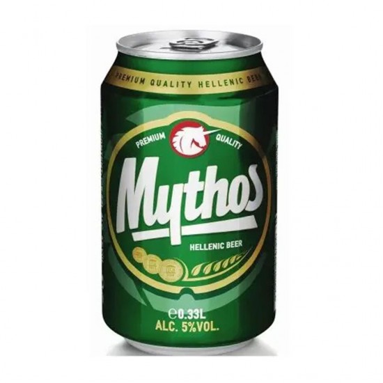 Mythos Beer can - 330ml - 4,7vol - Olympic Brewery