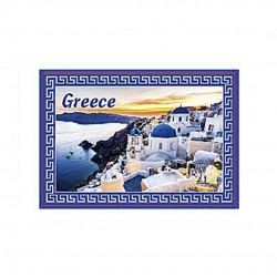 Magnetic Greek Landscape - 8x5.5cm - Hellinikon