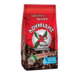 Greek decaffeinated grinded coffee - 96gr - Loumidis