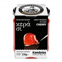 Greek Cherry Spoon Sweet - 250gr - Kandylas