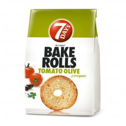 Bake Rolls 7DAYS Mini Paximàdia with tomato and olive - 150gr - Chipita