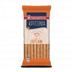 Breadsticks with sesame - 180gr - Papadopoulou