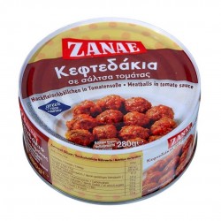 Meatballs "keftedakia" in Tomato Sauce - Ready Meal  - 280gr - Zanae
