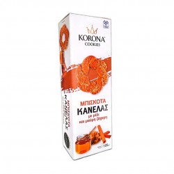 Biscotti alla cannella con miele "KORONA" - 105gr - Kouteris Bakery Biscotti alla cannella con miele "KORONA" - 105gr - Kouteris Bakery