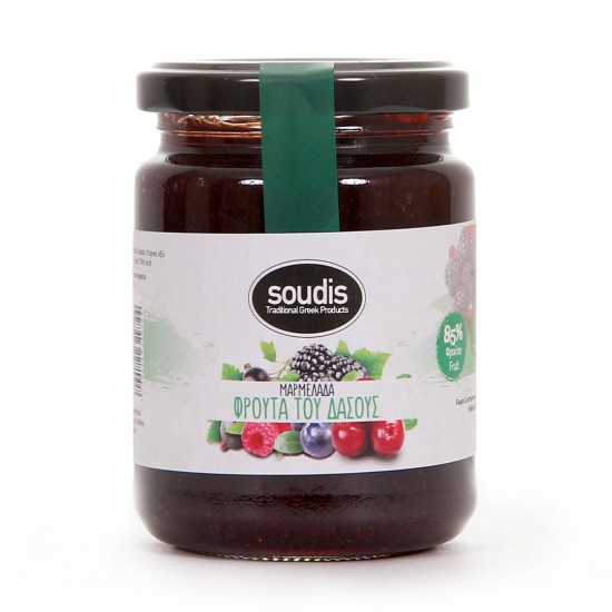 Traditional Mixed berries Jam - 310gr - Soudis