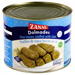 Involtini di foglie di vite Dolmadakia gialantzi - 2,0Kg - Zanae Involtini di foglie di vite Dolmadakia gialantzi - 2,0Kg - Zanae