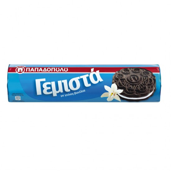 Vanilla biscuits "Gemista" - 200gr - Papadopoulou